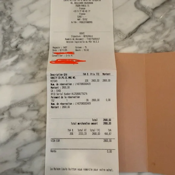 Louis Vuitton Vanity EXCLUSIVE!!!! LIMITED HOLIDAY EDITION ! SKI Collection - Picture 5 of 5